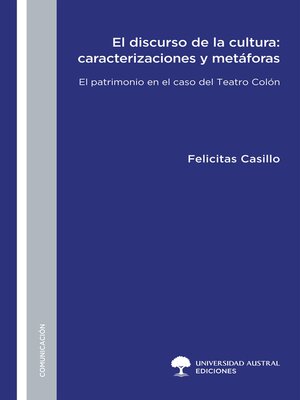 cover image of El discurso de la cultura